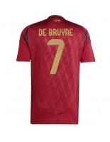 Belgia Kevin De Bruyne #7 Hjemmedrakt EM 2024 Korte ermer